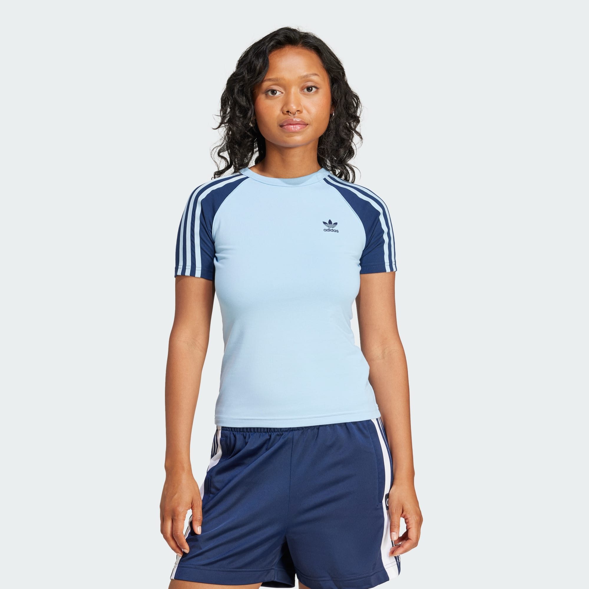 adidas Originals Longsleeve ADICOLOR 3-STREIFEN RAGLAN günstig online kaufen