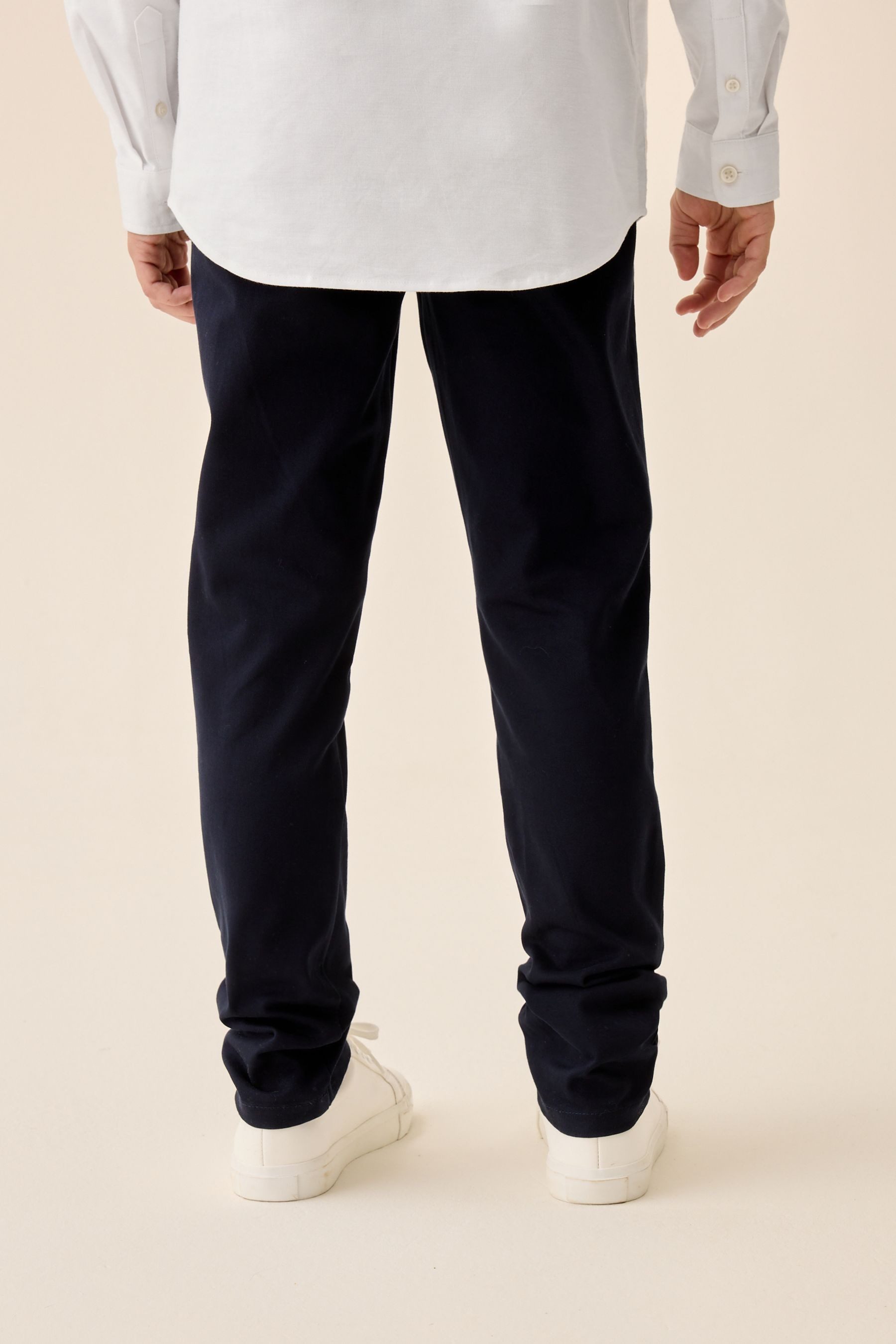 Next Stretch-Hose Längere Skinny Fit Chinohose mit Stretch (1-tlg)
