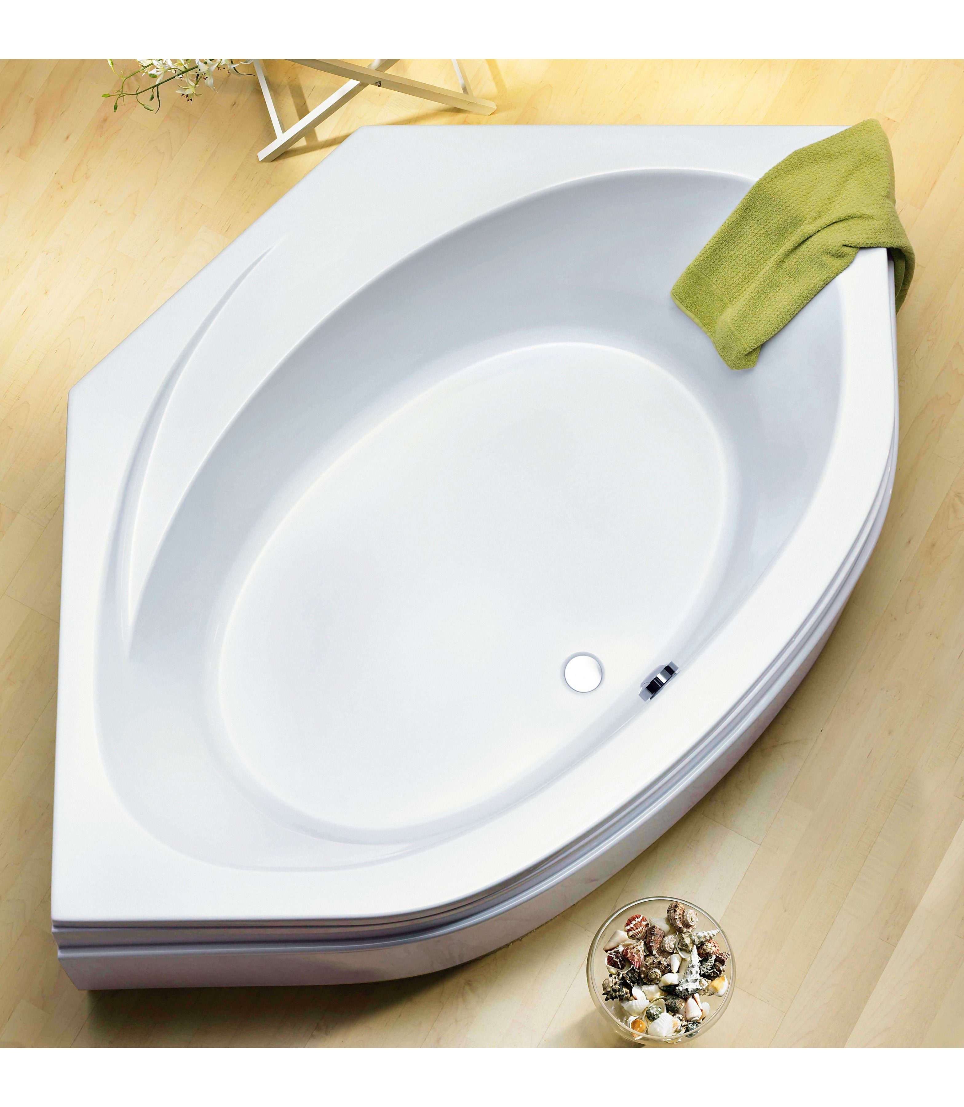 OTTOFOND Eckwanne Canary, (2-tlg), mit Wannenträger