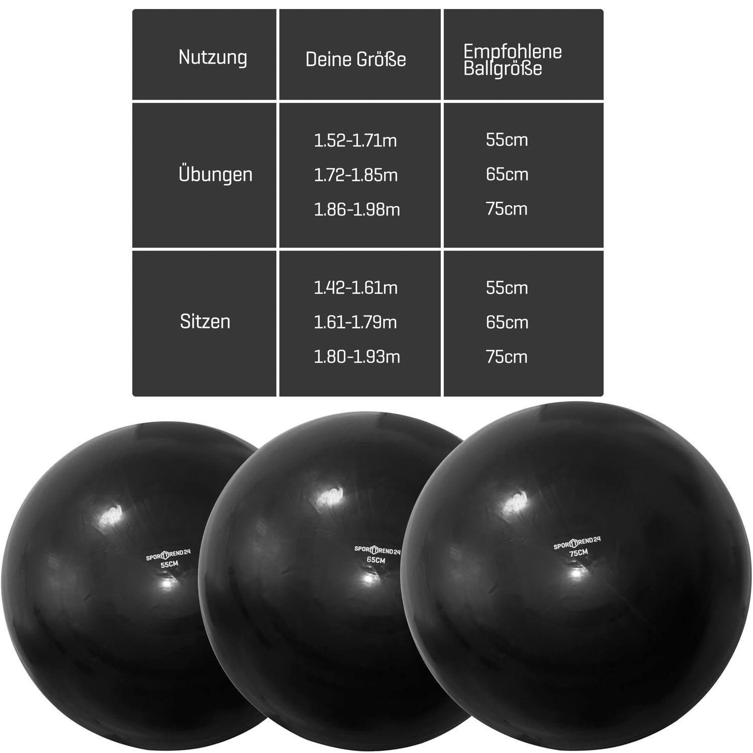 Sporttrend 24 Gymnastikball 55cm