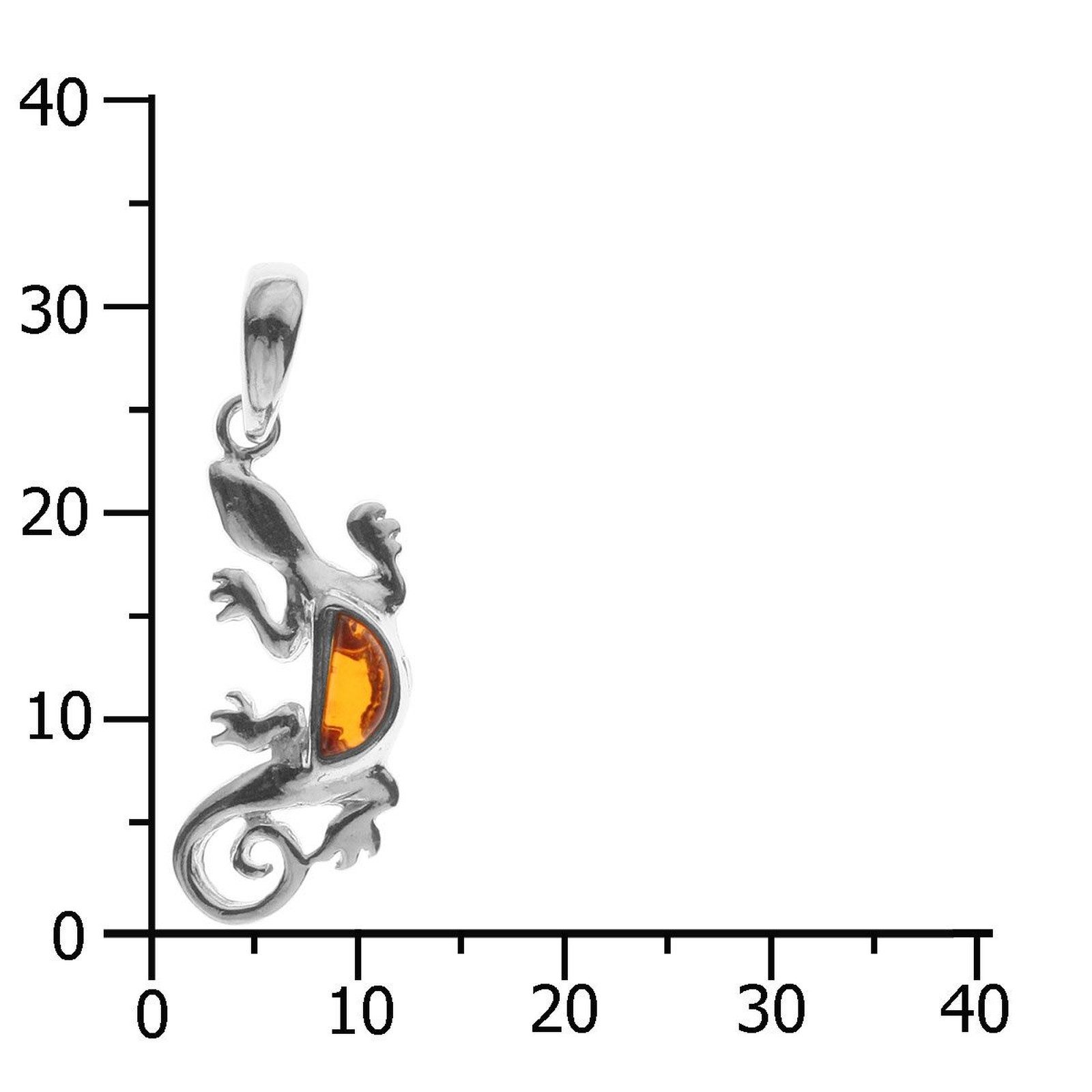 OSTSEE-SCHMUCK Kettenanhänger Ostsee-Schmuck Anhänger Echse Anhänger Echse günstig online kaufen