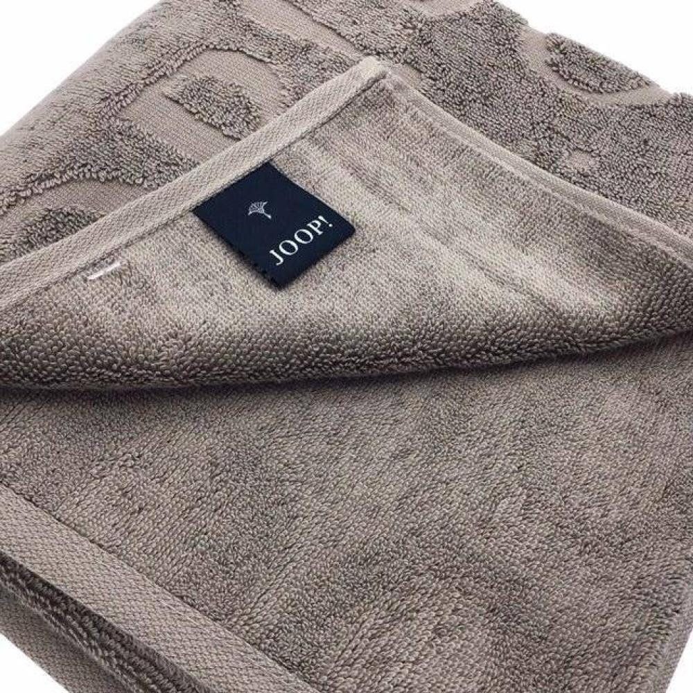JOOP! Handtuch Selection 1711 Handtuch gemustert Grau, 100 % Baumwolle