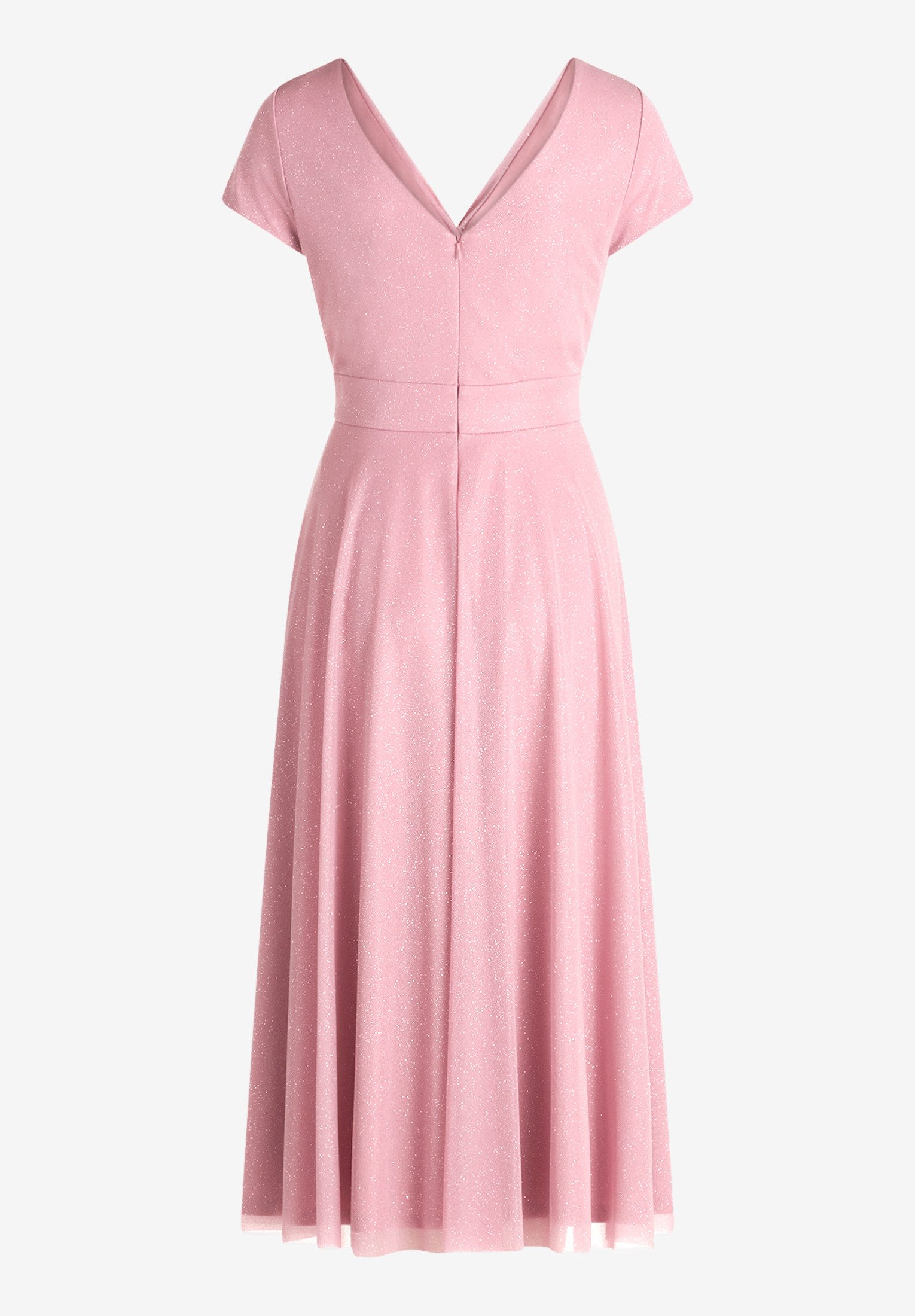 Vera Mont Cocktailkleid Damen im Glitzer-Look Stoff