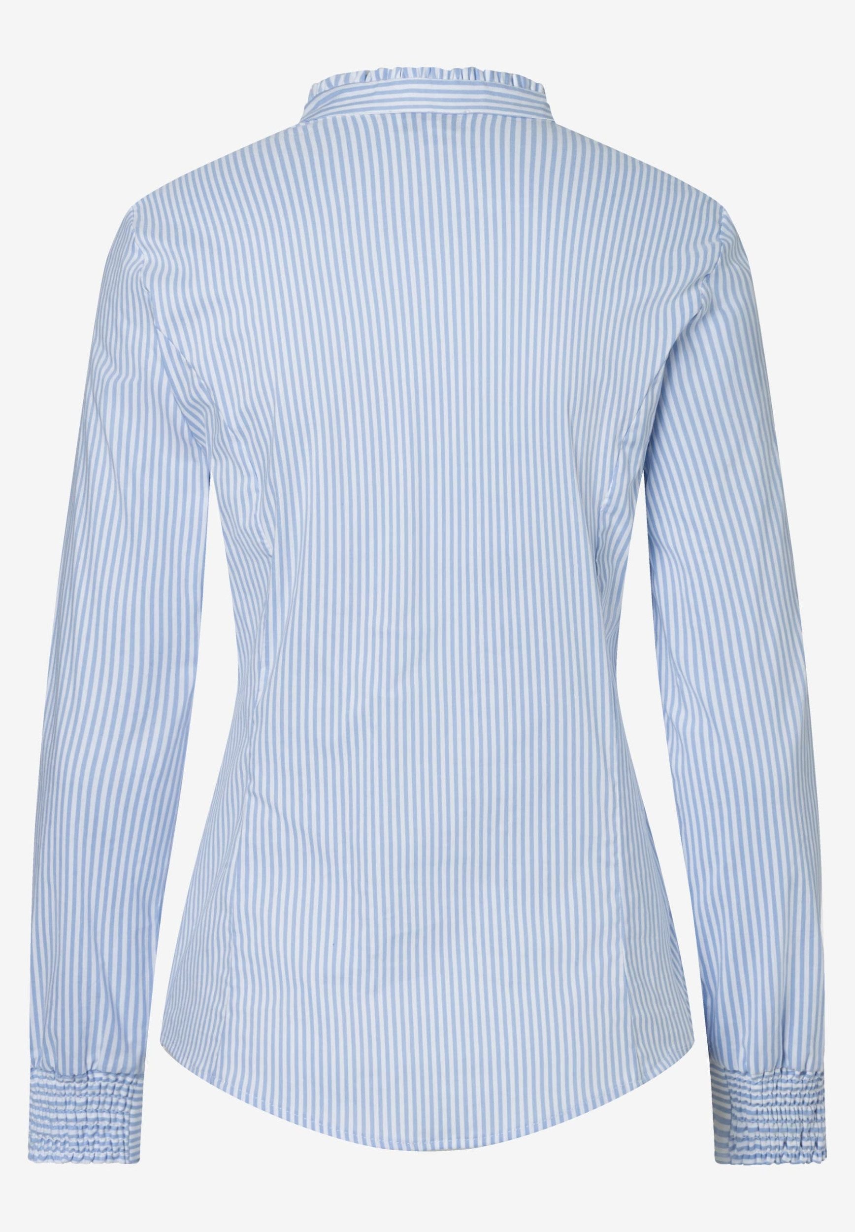 MORE&MORE Hemdbluse Striped Cotton Stret günstig online kaufen