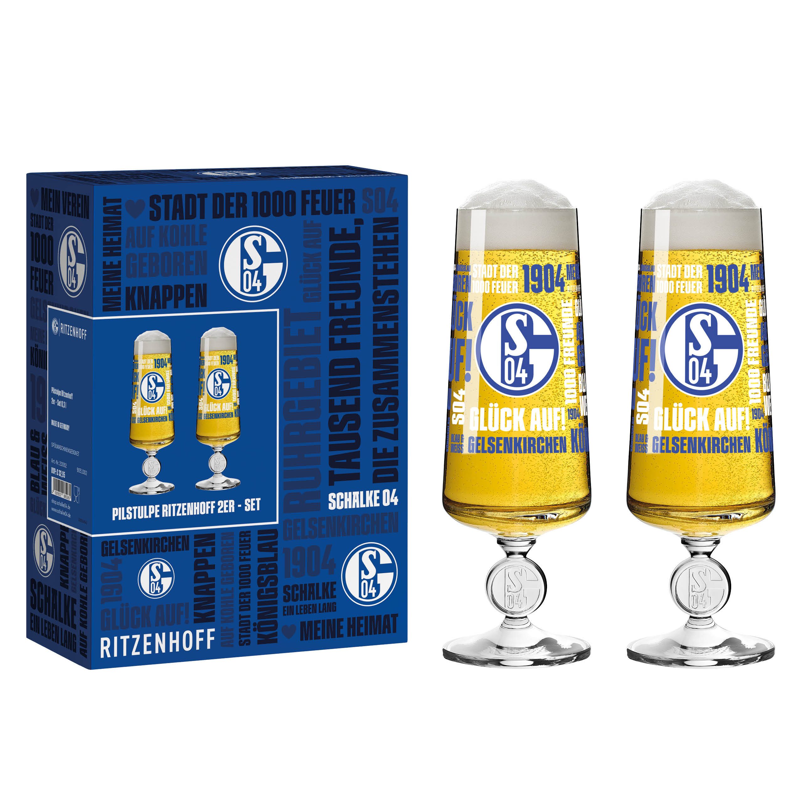 Ritzenhoff Bierglas FC Schalke 04