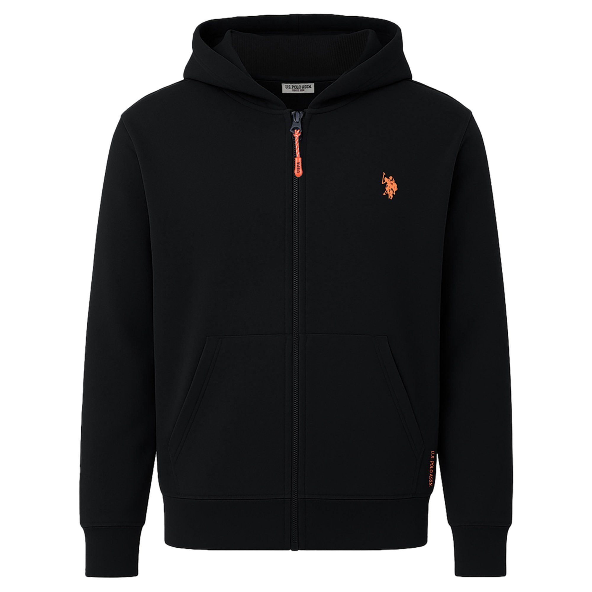 U.S. Polo Assn. Sweatshirt Herren Sweatjacke 1er Pack Baumwollmischung (Packung, 1er Pack)