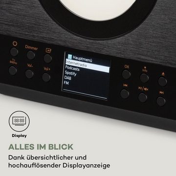 Auna Connect System Stereoanlage (Digitalradio (DAB); FM-Tuner; Internetradio; MP3)