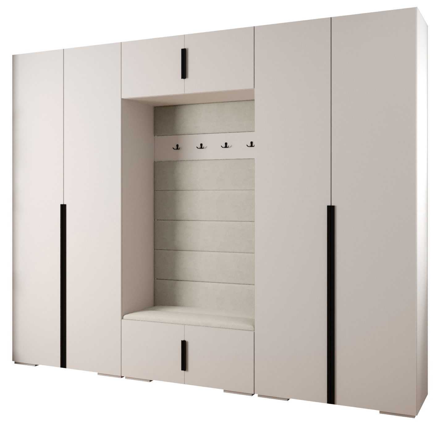 ABIKS MÖBEL Kompaktgarderobe INOVA 1 SATZ günstig online kaufen
