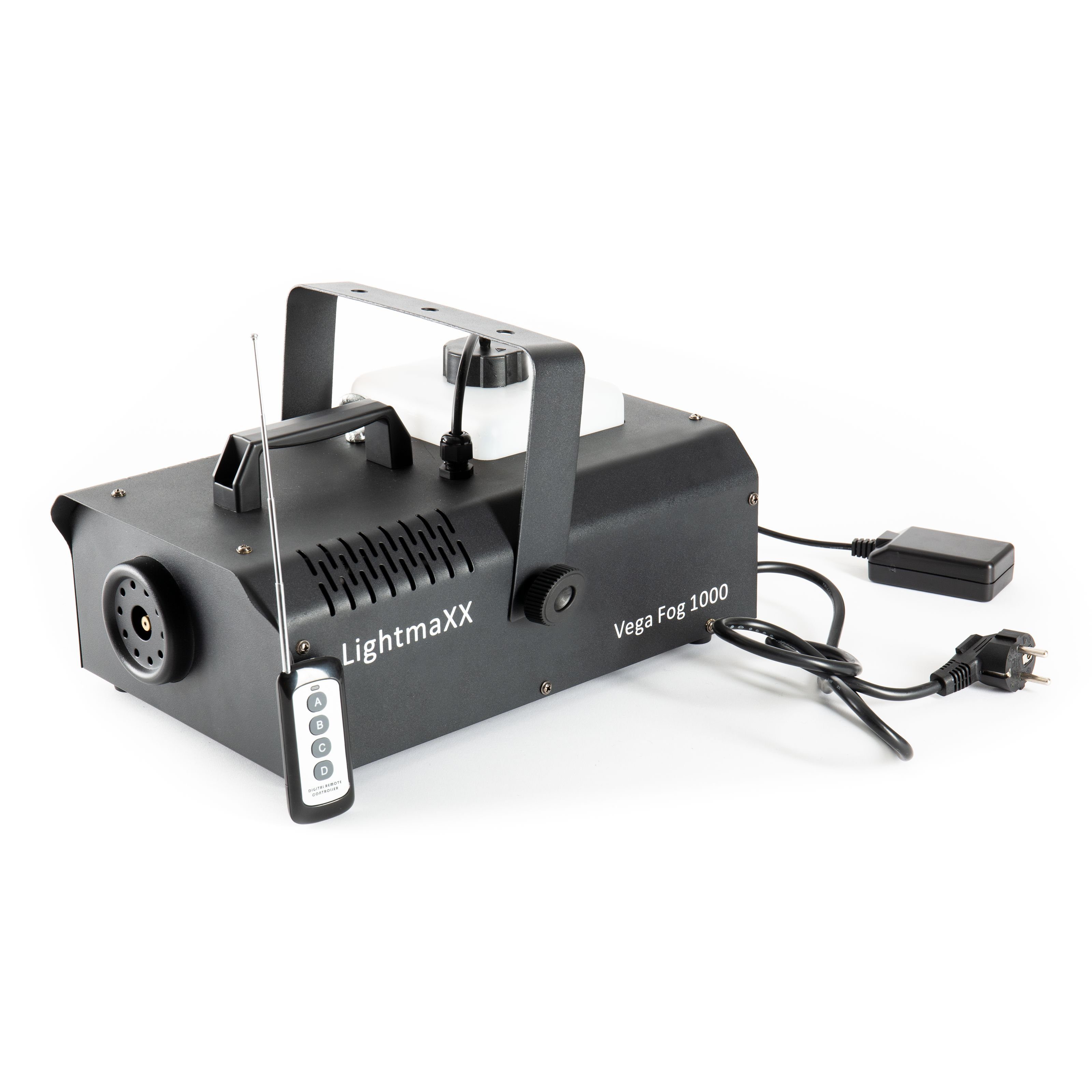 lightmaXX Discolicht, Nebelmaschine, DMX Nebelmaschine, Wireless Fernbedienung