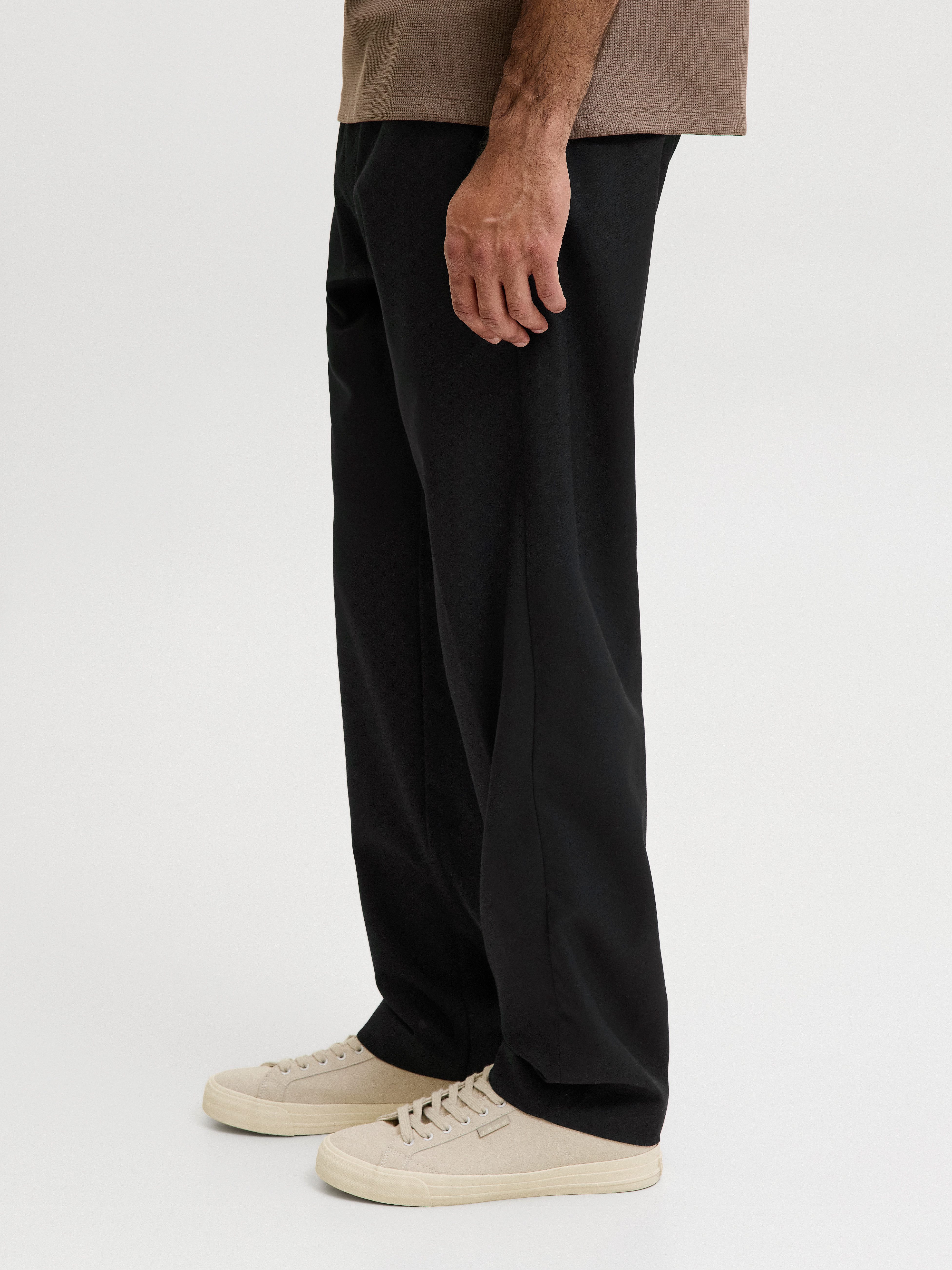 Jack & Jones Schlupfhose JPSTKANE TOBY JOGGER NOOS Materialmix, relaxed fit