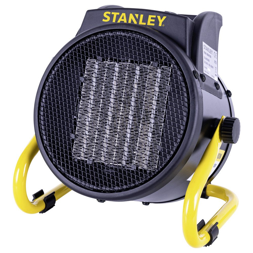STANLEY Heizgerät STANLEY SXJH002000E Heizgerät 2000W 20 m² Schwarz/Gelb günstig online kaufen