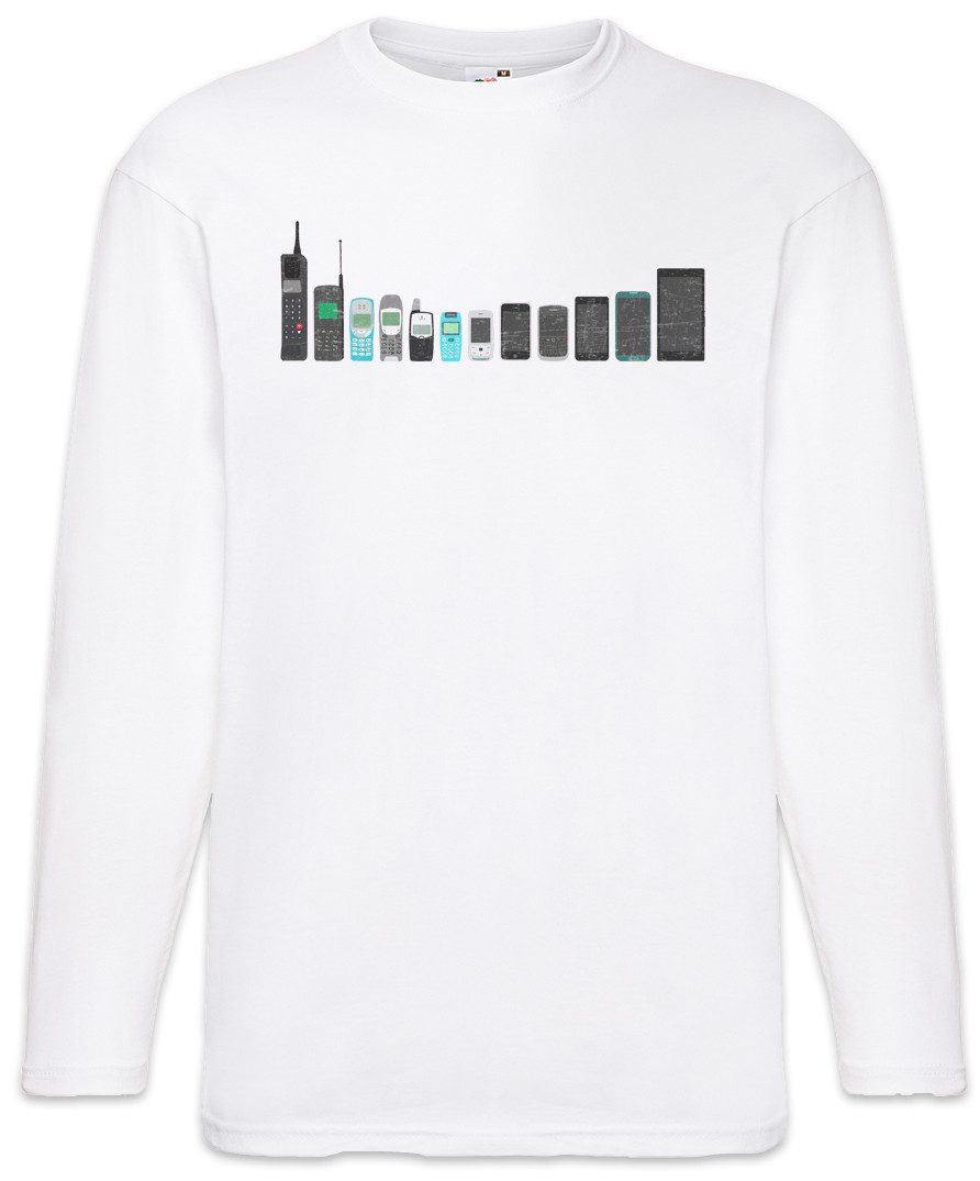 Urban Backwoods Langarmshirt Mobile Phone Evolution Langarm T-Shirt Fun Gee günstig online kaufen