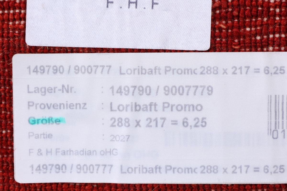 Orientteppich 218x289 Gabbeh Perser Trading, rechteckig, Atash Handgeknüpfter Moderner, Nain Loribaft 12 mm Höhe: