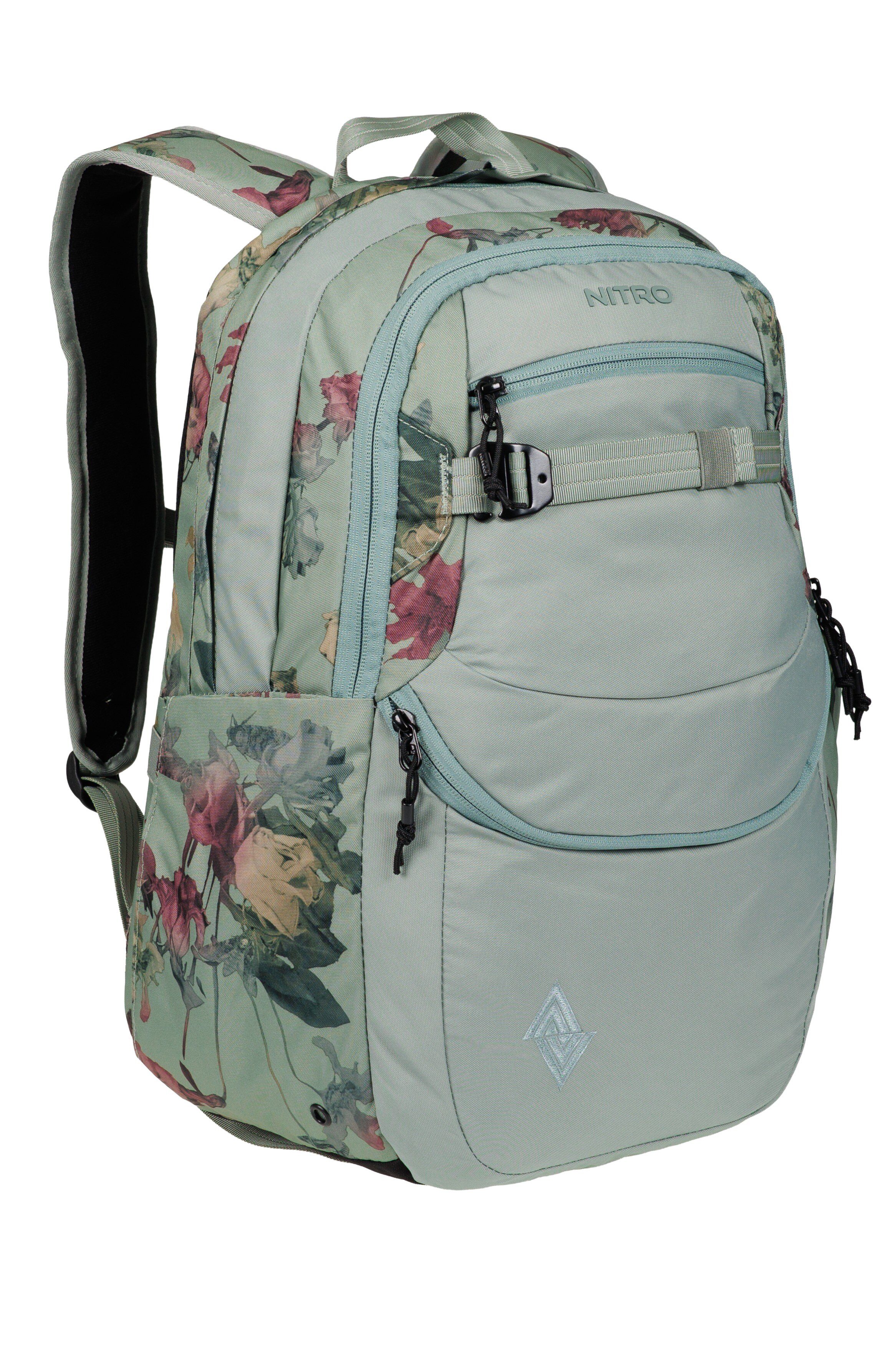 NITRO Schulrucksack NITRO Schulrucksack Jungen Mädchen Future Hero Rucksack (3 Teile Set, inkl. Mäppchen Box, inkl. Mäppchen Füllung 31 Teile), Schulmappe Laptopfach 2 Hauptfächer Daypack Auswahl rmv