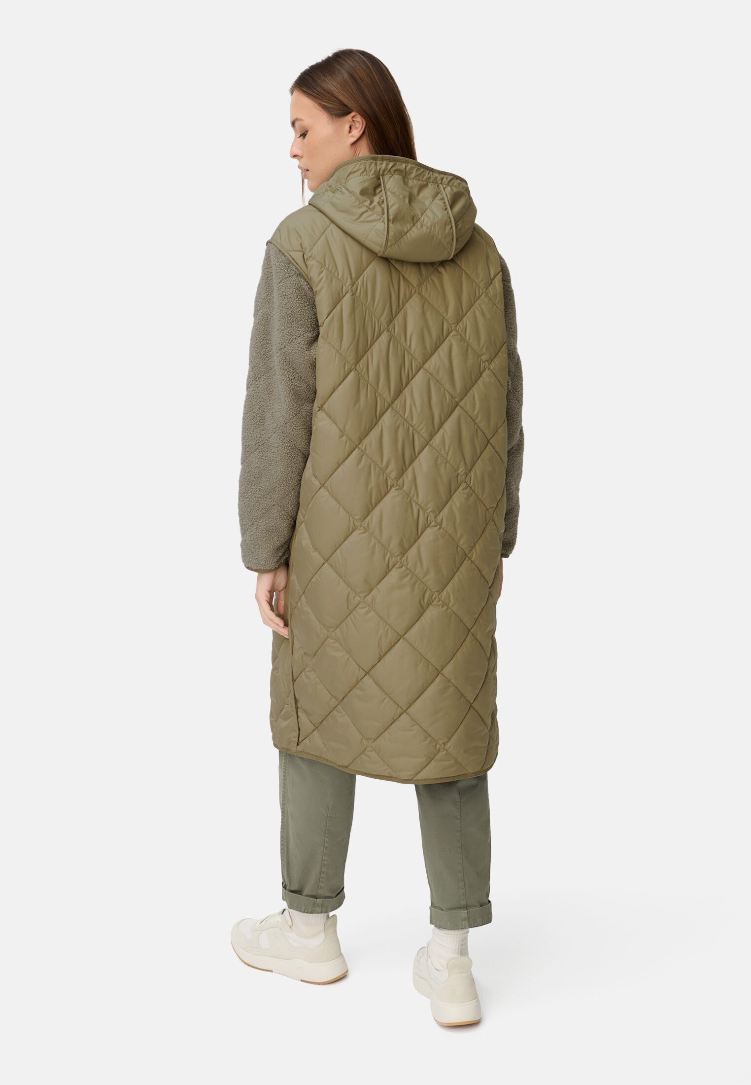 camel active Langmantel mit Taschen Langarm Kapuze Kapuze günstig online kaufen