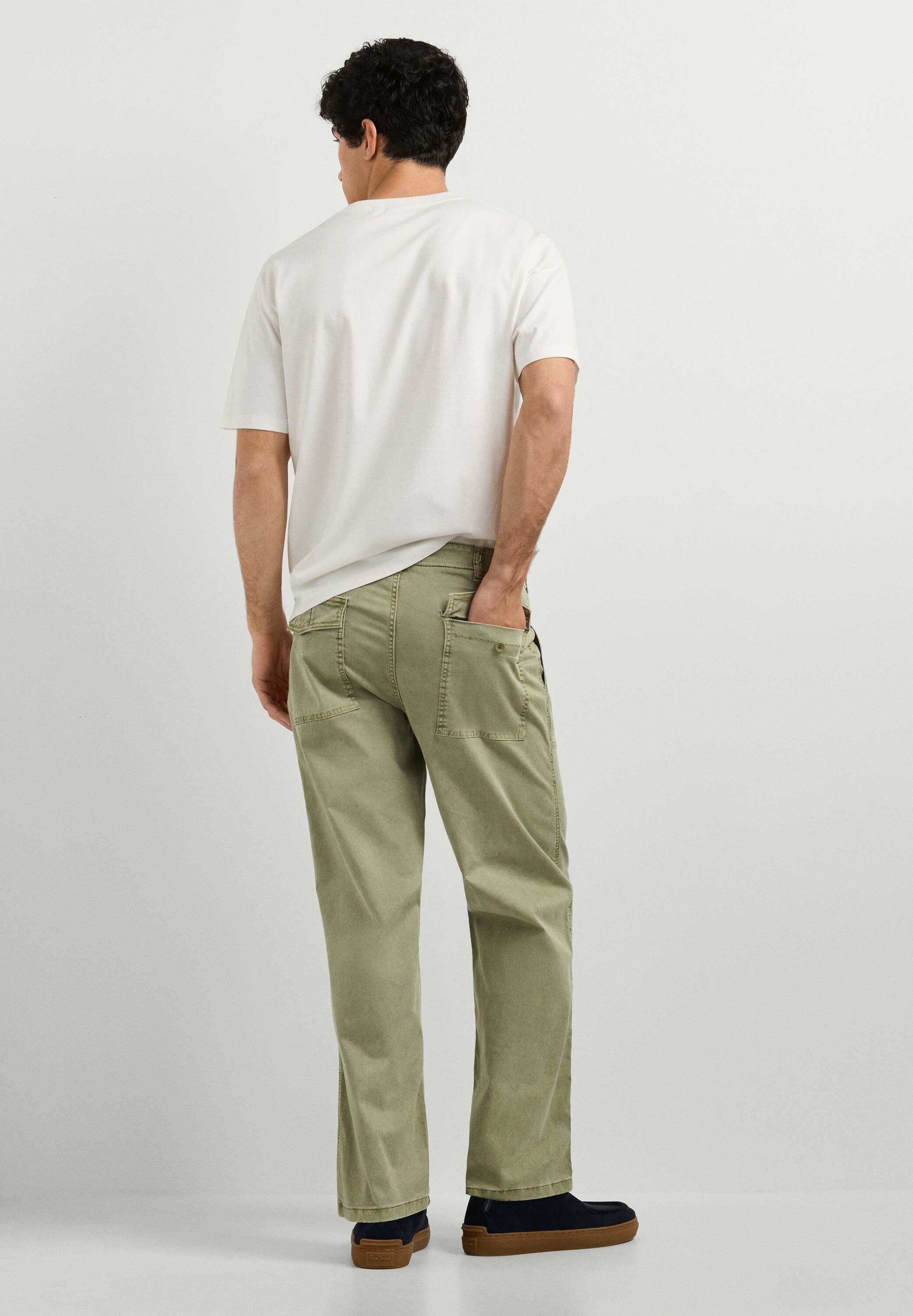 Pepe Jeans Funktionshose trousers RELAXED FATIGUE TWILL PANT