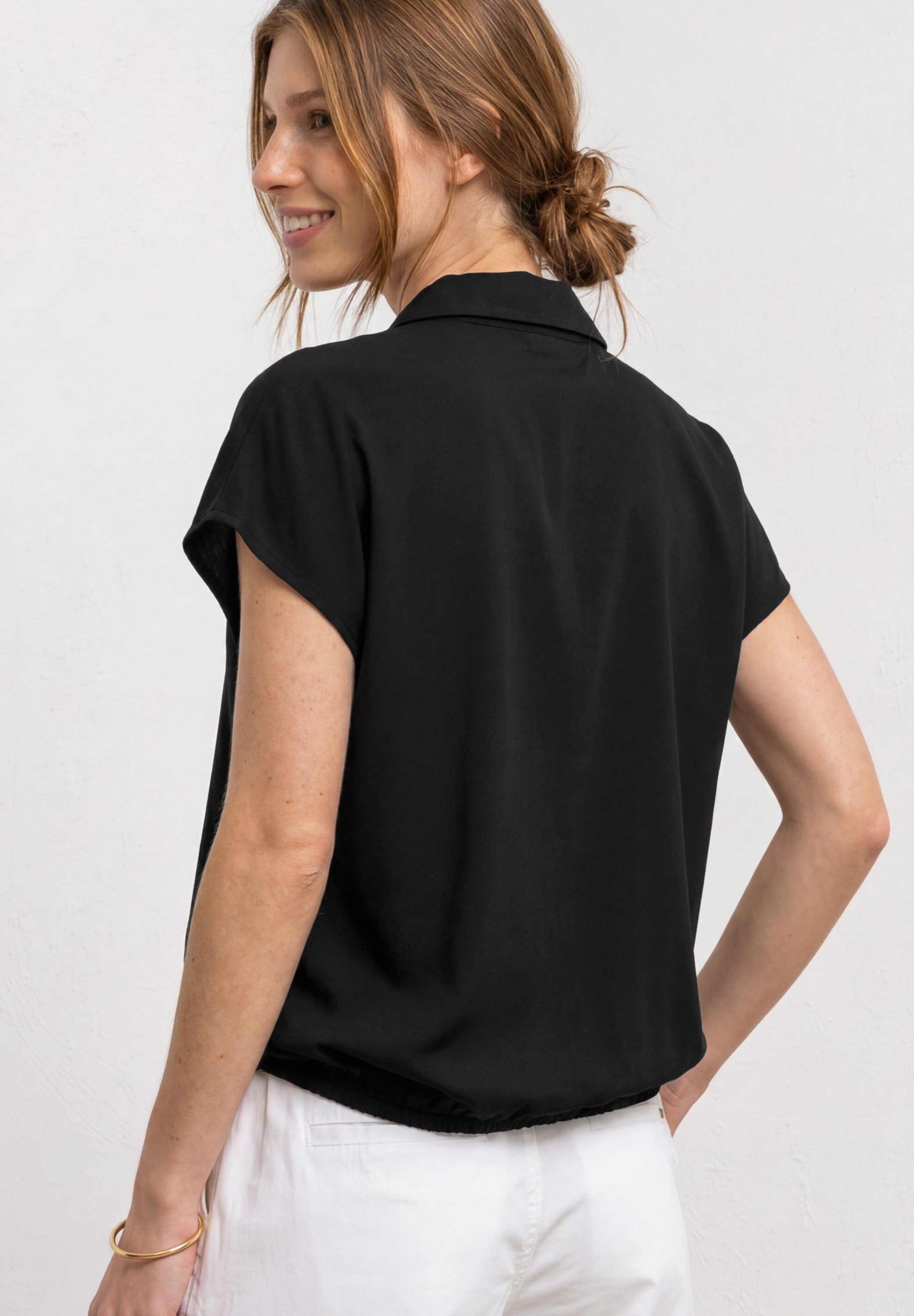 STREET ONE Hemdbluse aus softer Viskose