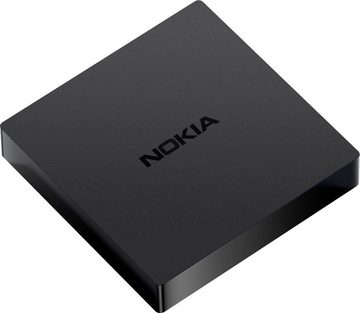 Nokia Streaming-Box 8000 Android TV 4K UHD, Chromecast, HDMI, Netflix, Prime Video, (Disney+, Kompatibel mit Google Assistant), Android 12 TV Ultra HD Box Media Player, beleuchtete Fernbedienung