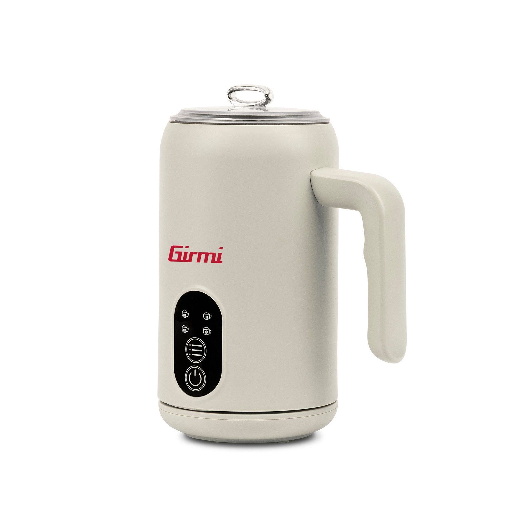 Girmi Milchaufschäumer ML53 ML5301, 500 W, Heiß- und Kaltschaum, 4 Funktionen, 300 ml Kapazität, Touch-Steuerung