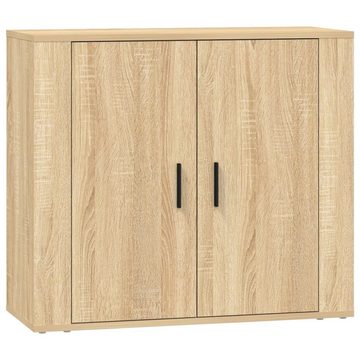 vidaXL Sideboard Sideboards 3 Stk. Sonoma-Eiche Holzwerkstoff (3 St)