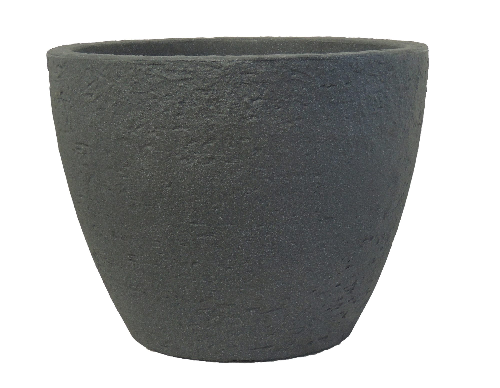 Geli Pflanzkübel Pflanzkübel Stone rund aus Kunststoff Steinoptik