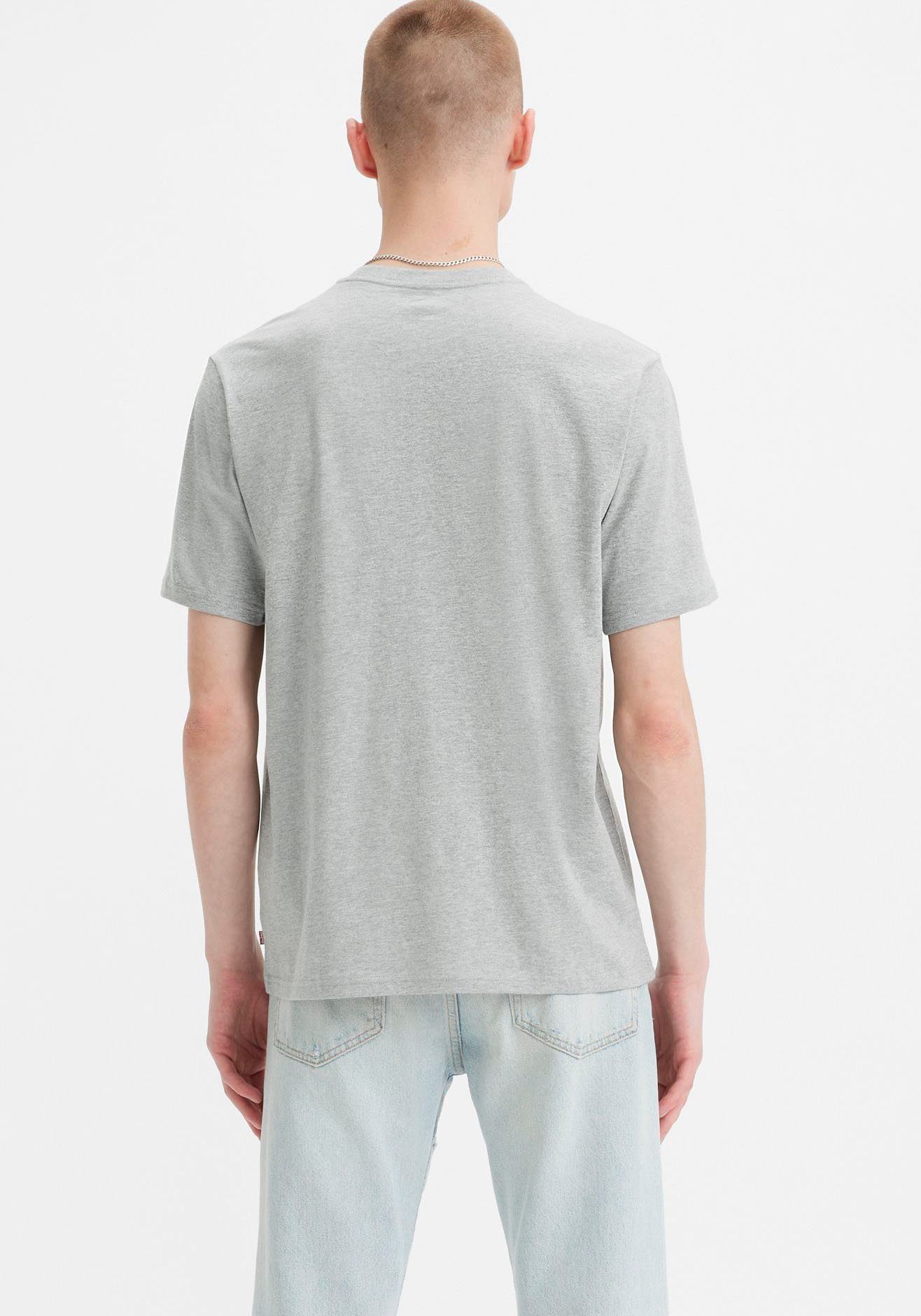 RELAXED T-Shirt grey TEE mit Levi's® Markenlogo-Aufdruck FIT