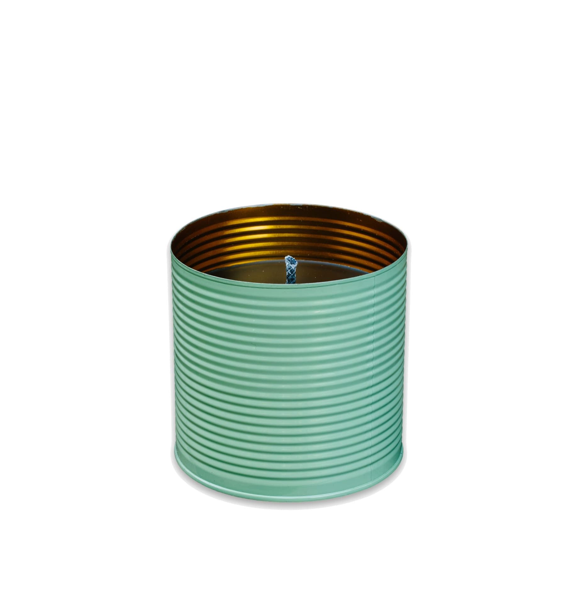 Living by Heart Outdoorkerze Outdoor Candle Kerze RESEDA GREEN glänzend, Ø 10x15cm