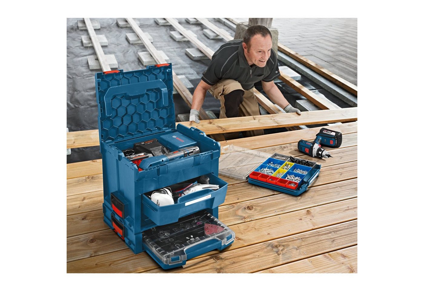 Thumbnail - Bosch Professional Werkzeugbox Bosch Professional L-Boxx Einlage für GOP 10,8