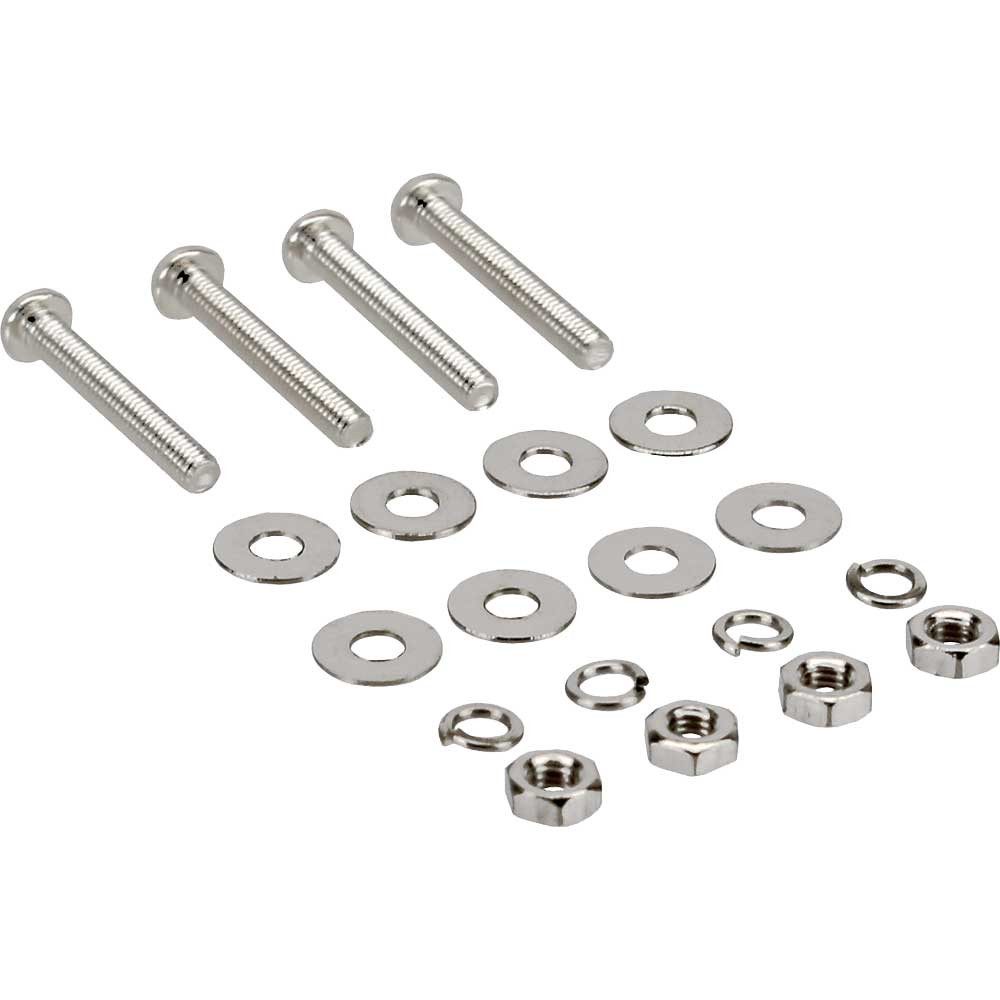Inline Kabelbinder InLine® 33371B Lüfterschrauben Set, für 15mm Lüfter