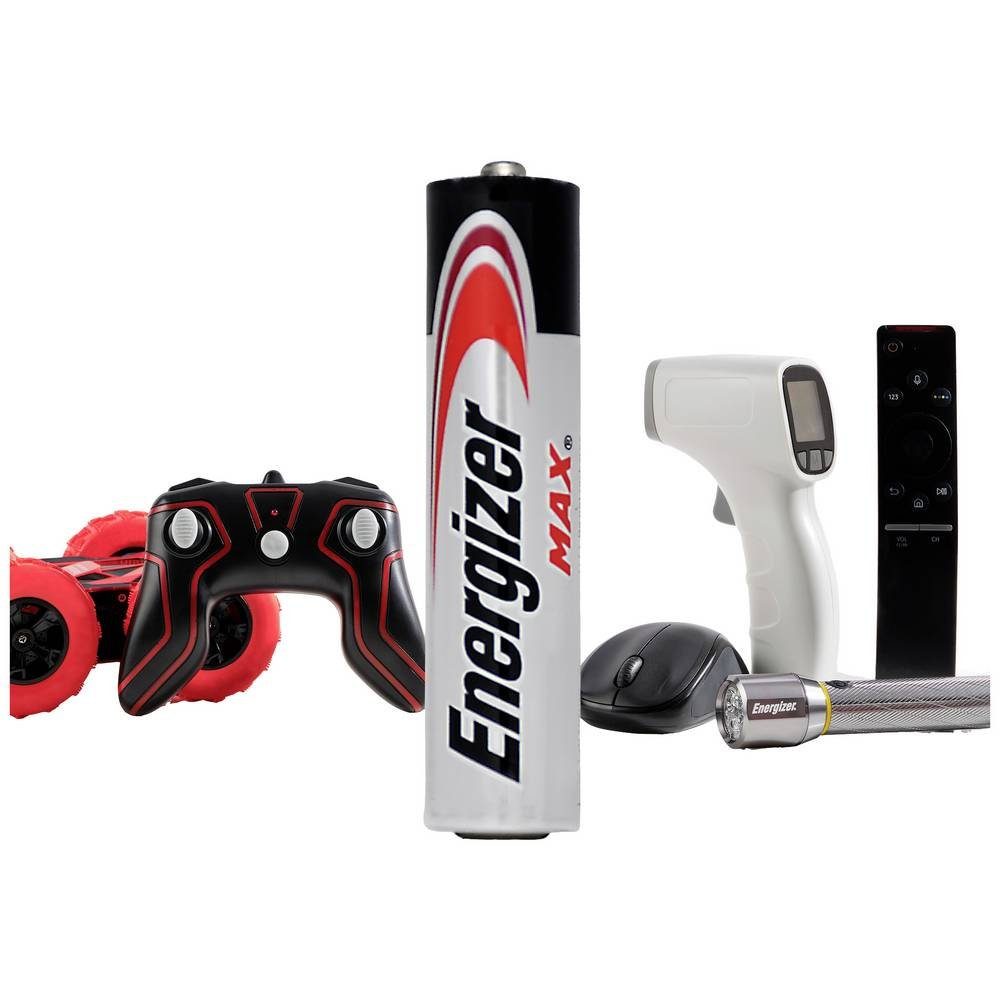 Energizer Alkaline Micro-Batterien, 8+4 E303340900 Batterie