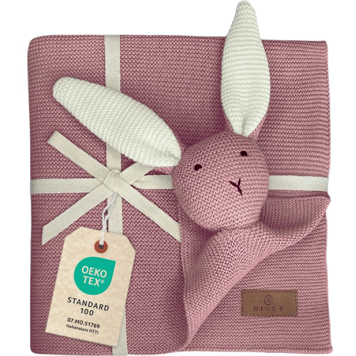 Babydecke DIKOS® Babydecke SCHMUSE-HASE Baby Geschenk günstig online kaufen