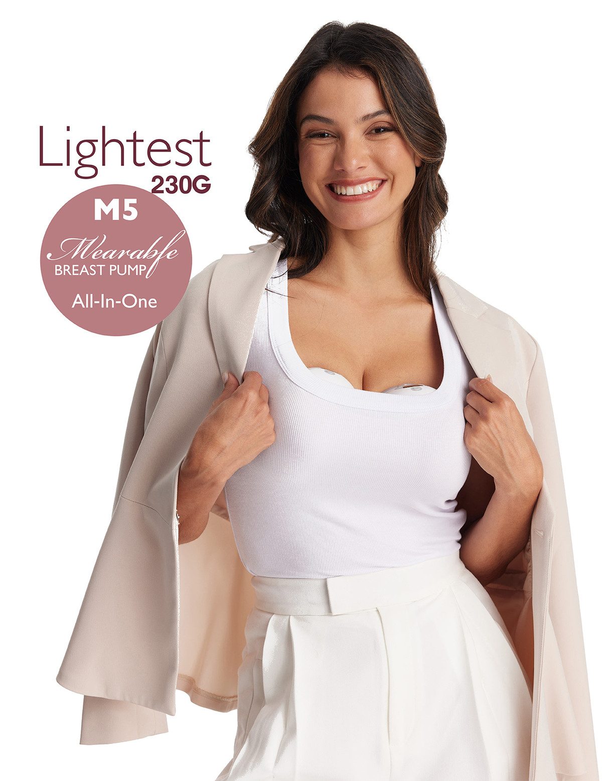 Momcozy Elektrische Milchpumpe M5 Breast Pump, 2-tlg.