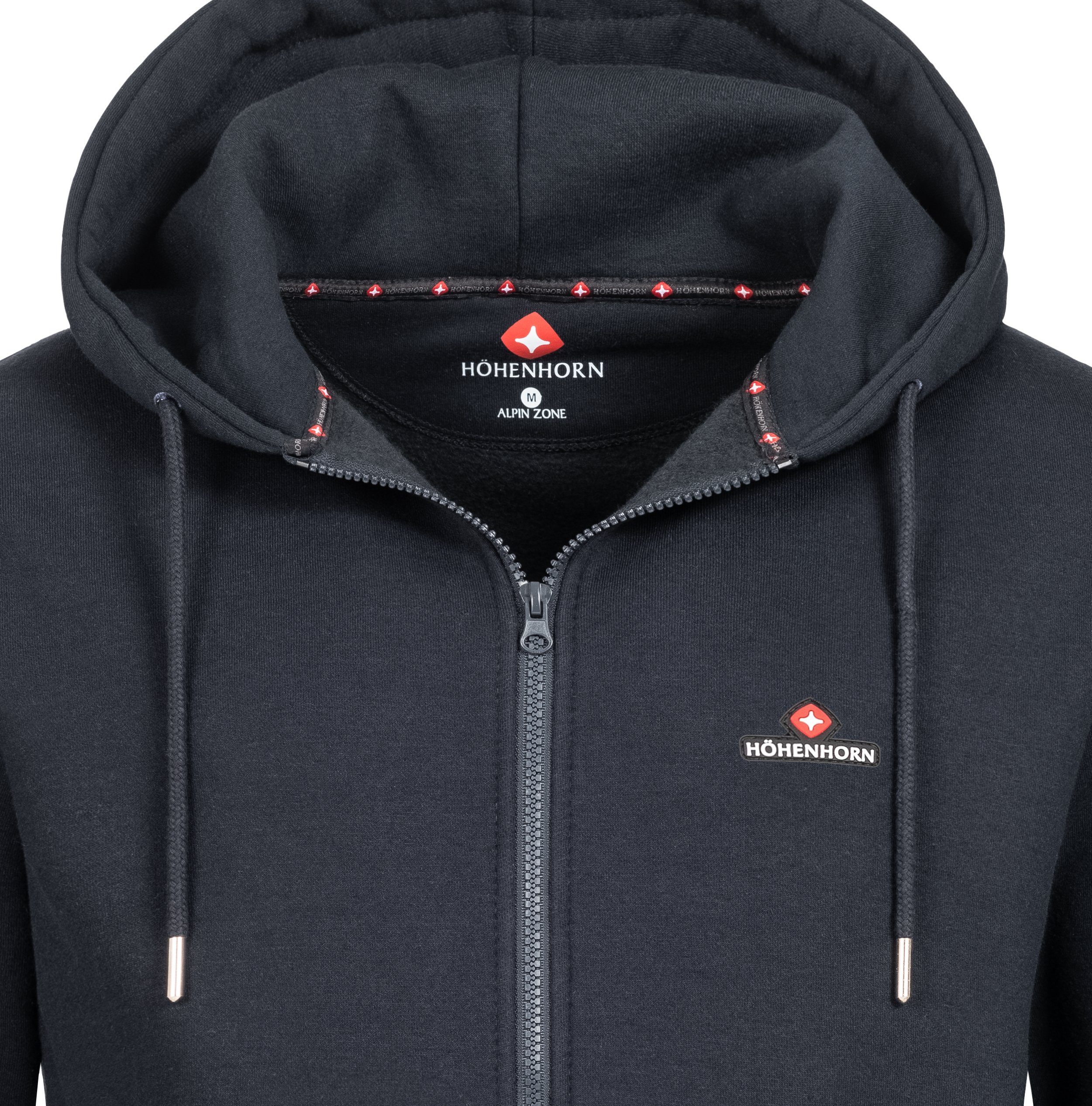 Höhenhorn Hoodie Katan Herren Hoody für Männer Pullover Sweatshirt Kapuzenpullover Hochwertige Baumwolle, weiche Innenseite, angenehm warm