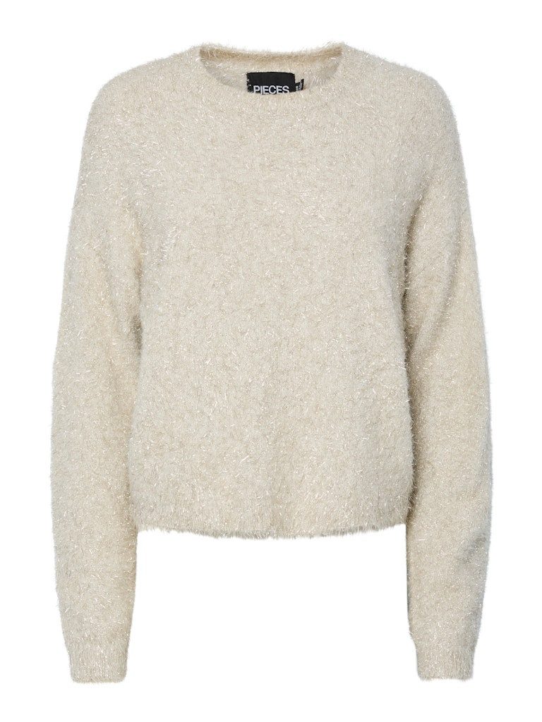 pieces Strickpullover PCMIE LS O-NECK KNIT günstig online kaufen