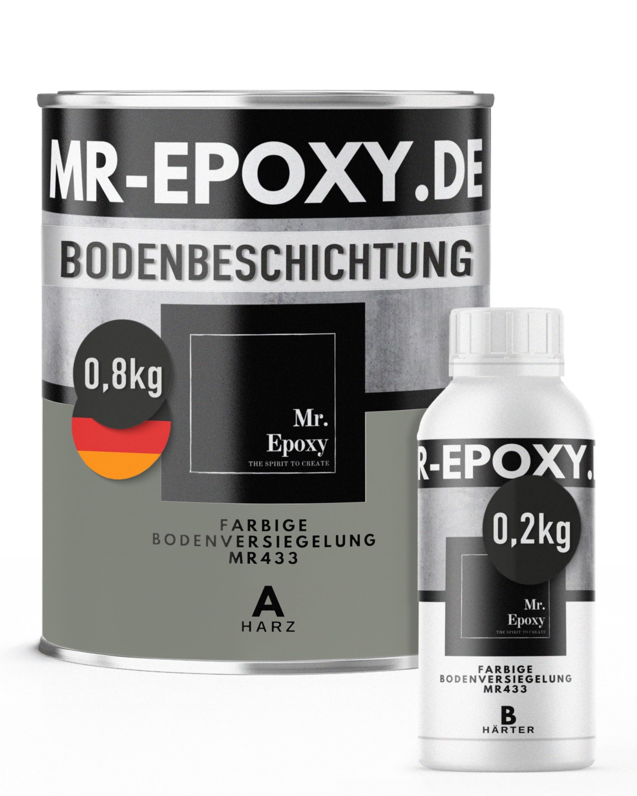 Mr. Epoxy Bodenversiegelung Epoxid-Bodenbeschichtung