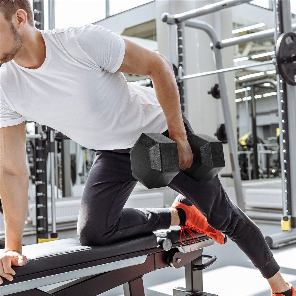 Yaheetech Kurzhantel 8/10/12/15/16/20 kg, (2er Set), 2er Kurzhanteln Hanteln Set für Krafttraining oder zu Hause