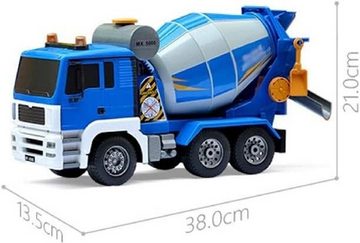 COIL RC-Bagger RC Ferngesteuertes Betonmischer, Mixer Cement Truck, 1:20, 2,4 GHz, Ferngesteuert, LED, Maße: 40 x 13.5 x 21 cm