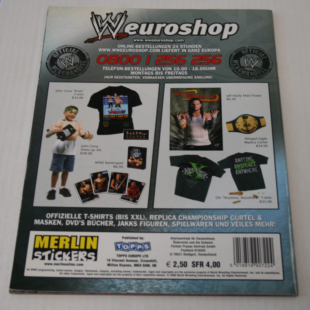 Topps Bücher-Adventskalender W Heros - Sammelsticker - Album