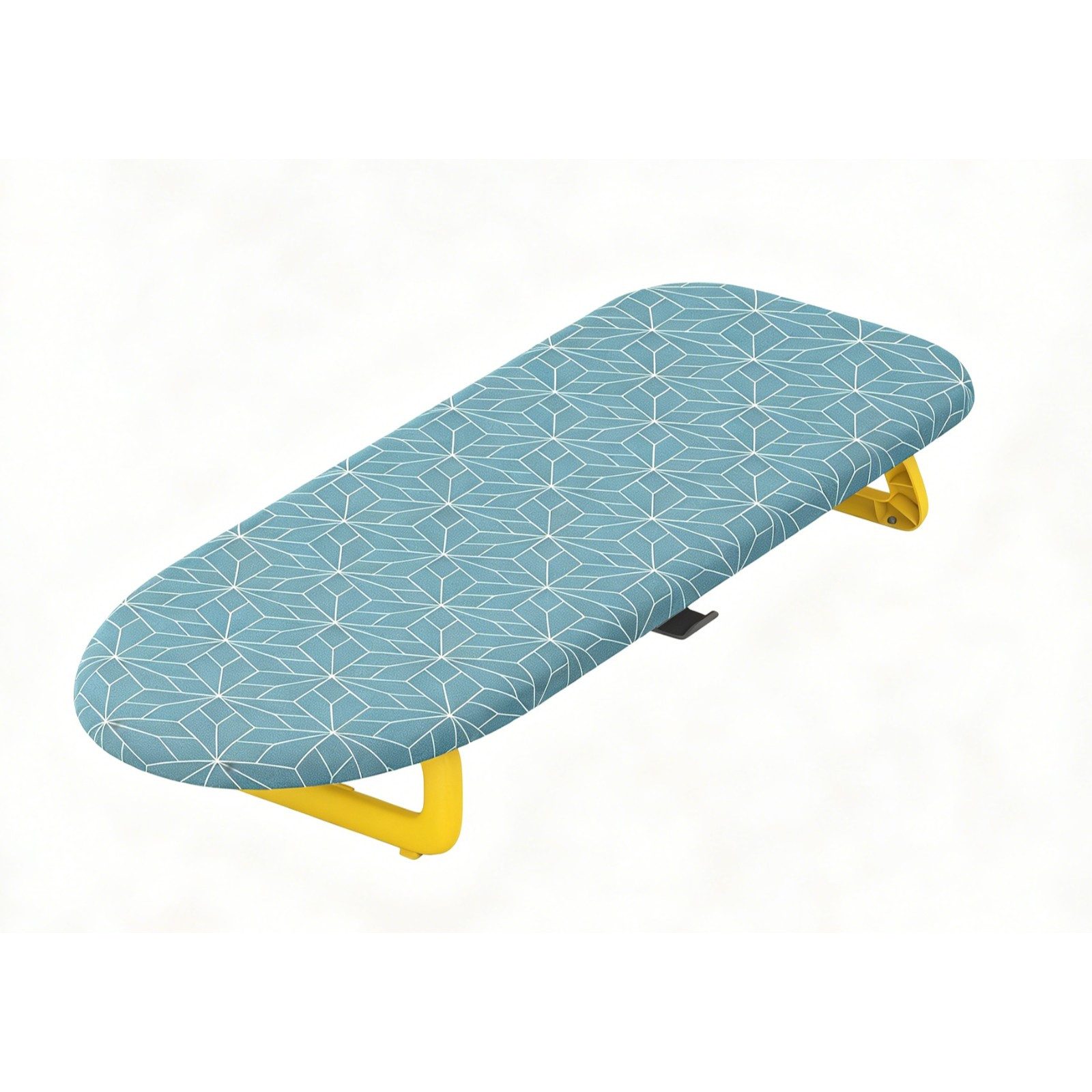 KINGRACK Bügelbrett Klappbares Tisch-Bügelbrett, kleines faltbares kompaktes Bügelbrett, Tragbar mit Bügeleisenhalter & Aufhängeseil, Maße 31 x 80 cm
