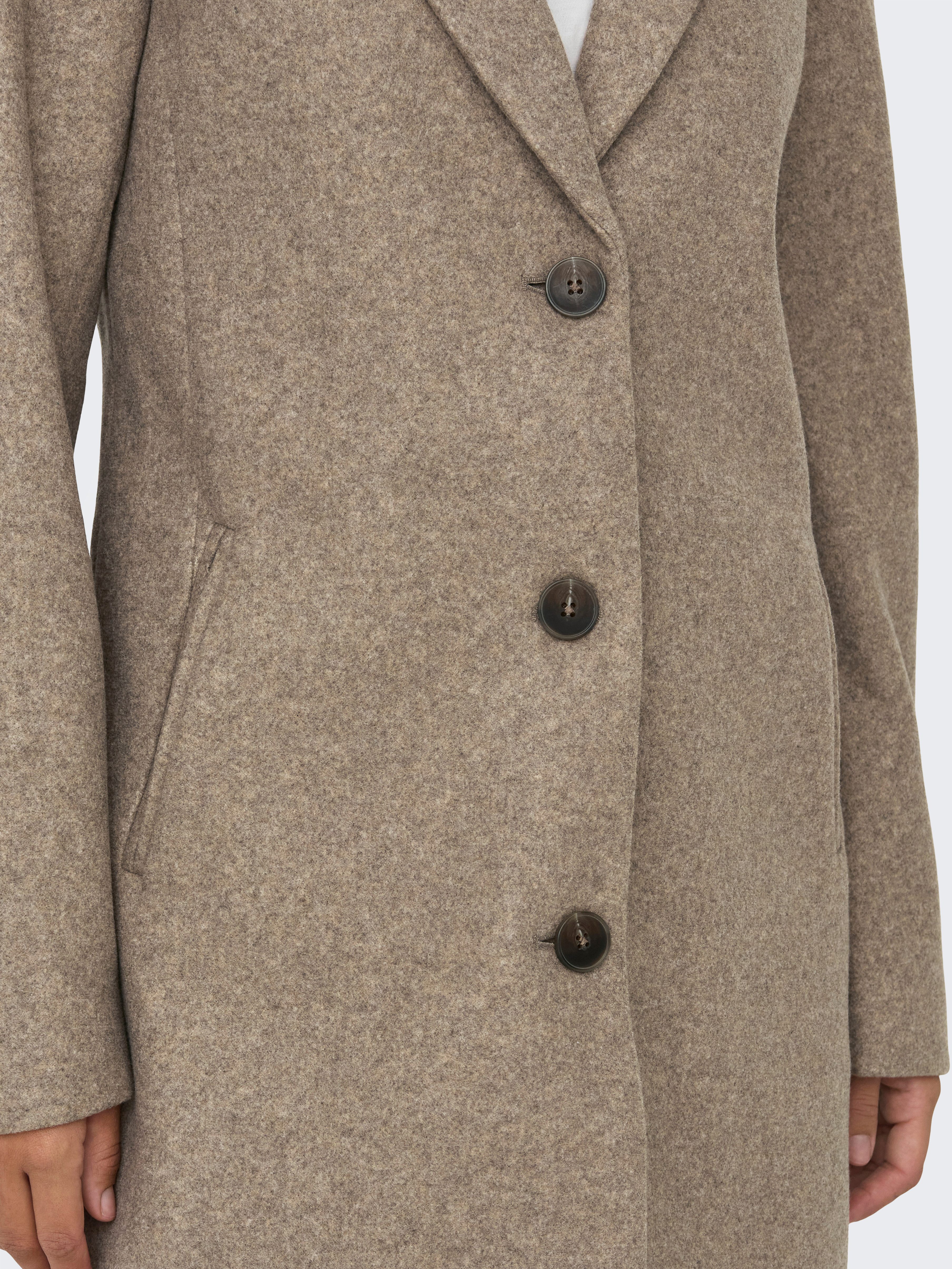 JDY Kurzmantel JDYECHO LIFE COAT OTW NOOS