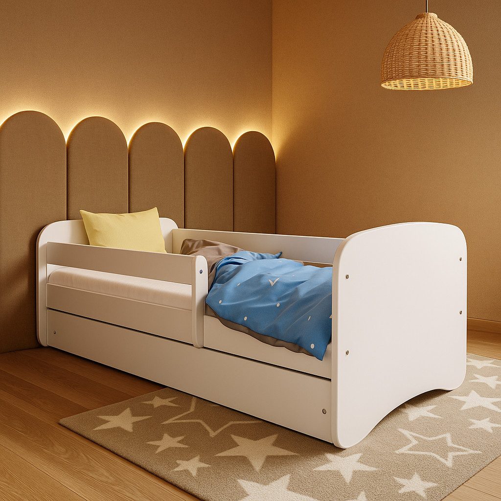 Kinderbett DREAM mit Schublade Erhältlich in 70x140 80x160 80x180