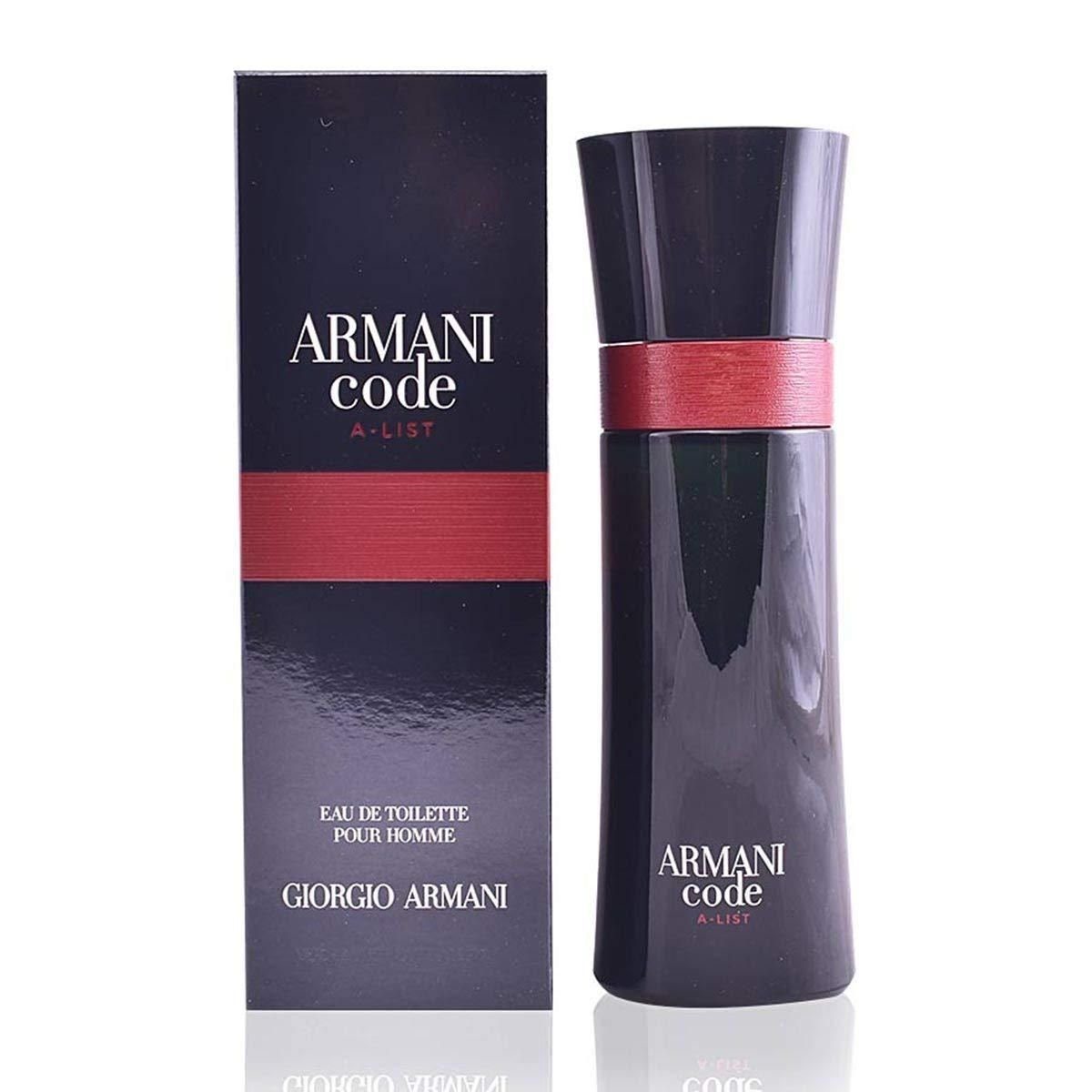 Giorgio Armani Eau de Toilette Giorgio Armani Code A-List pour Homme, Eau de Toilette für Herren