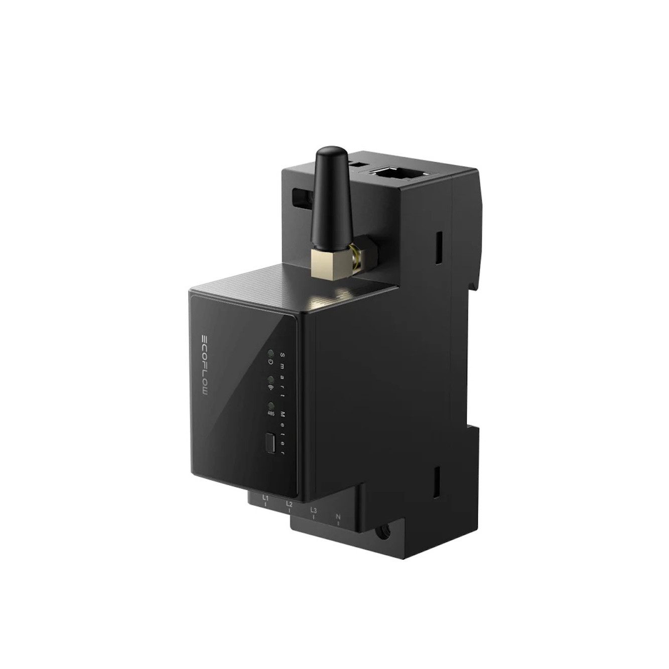 Ecoflow Solarmodul EcoFlow Smart Meter für STREAM Ultra/Pro/AC Pro, (Packung, Enthält 1 Smart Meter), Nutzung von Solarstrom ohne Netzeinspeisung möglich