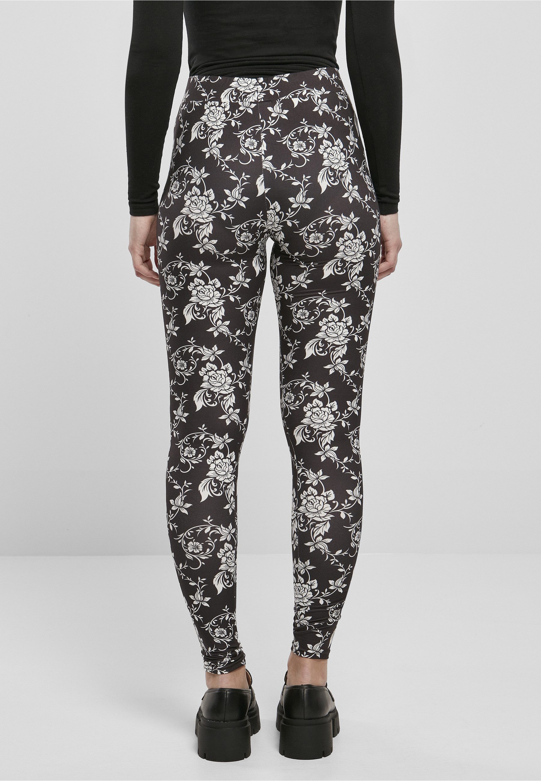 URBAN CLASSICS Leggings Urban Classics Damen Ladies Soft AOP Leggings (1-tlg)