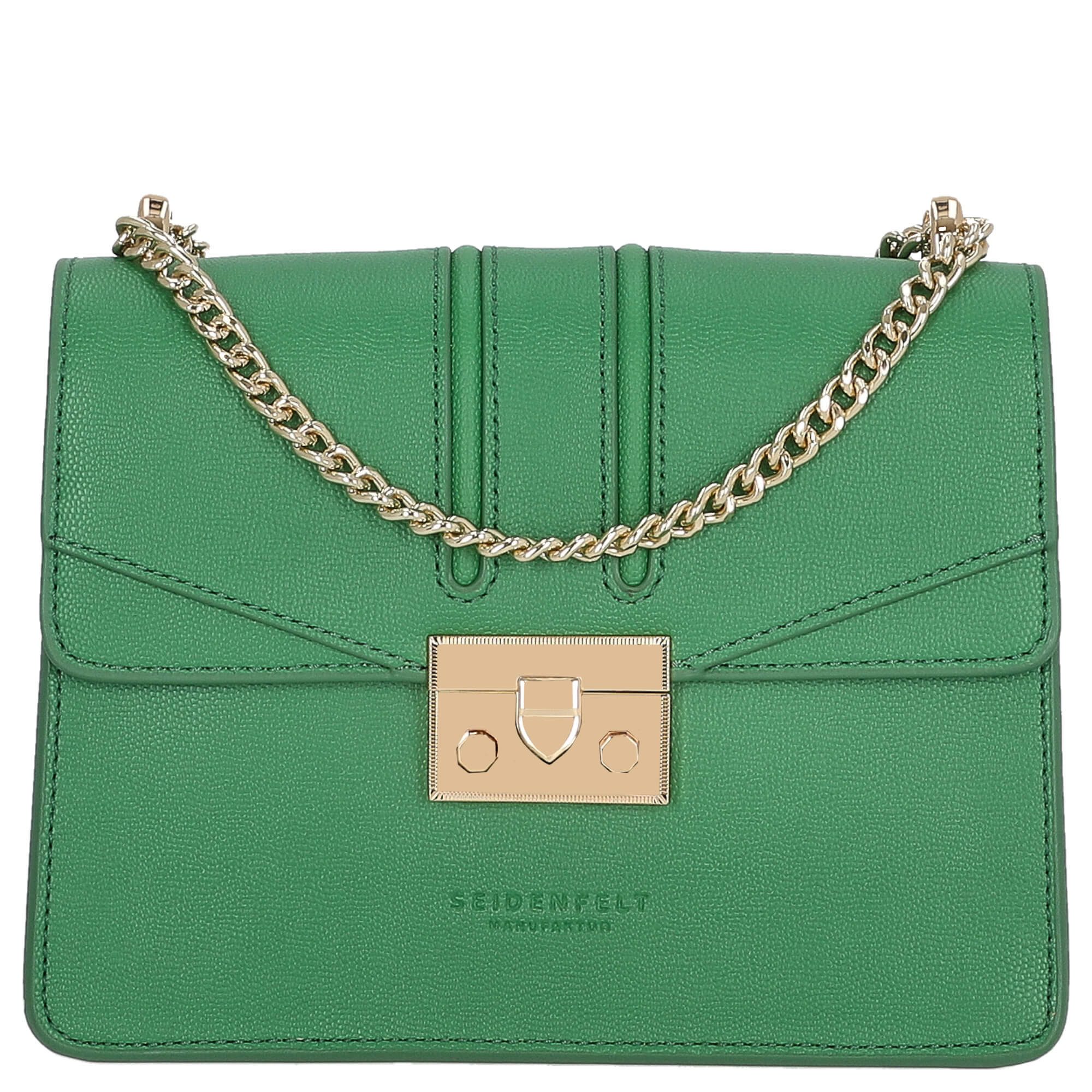 Umhängetasche Roros - Schultertasche 21 cm (electric green/gold)
