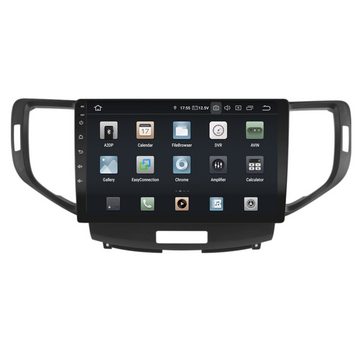 TAFFIO Für Honda Accord 8 9"Touch Android Autoradio Bluetooth GPS CarPlay Einbau-Navigationsgerät