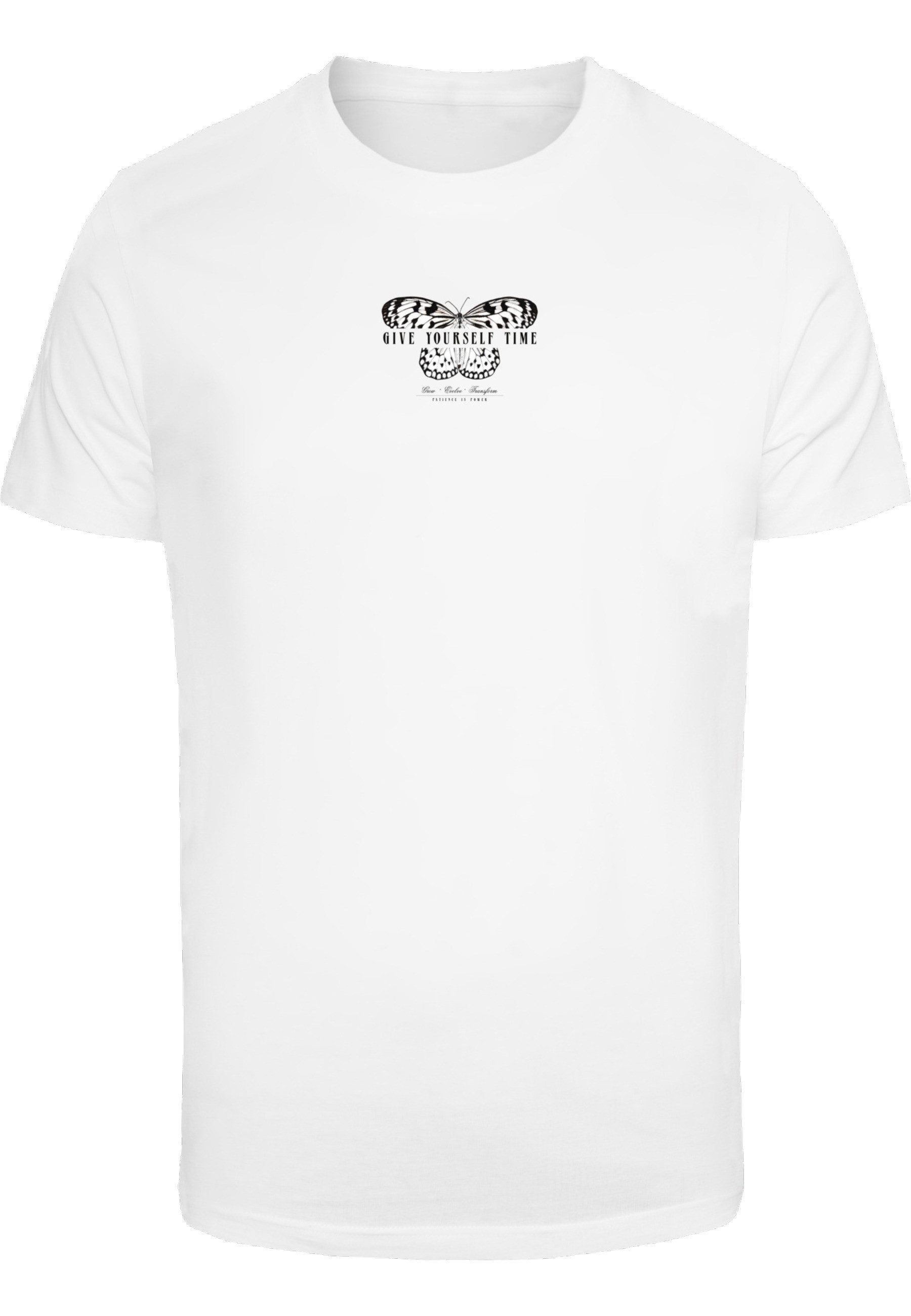 MisterTee T-Shirt MisterTee Herren Give Yourself Time Tee (1-tlg)