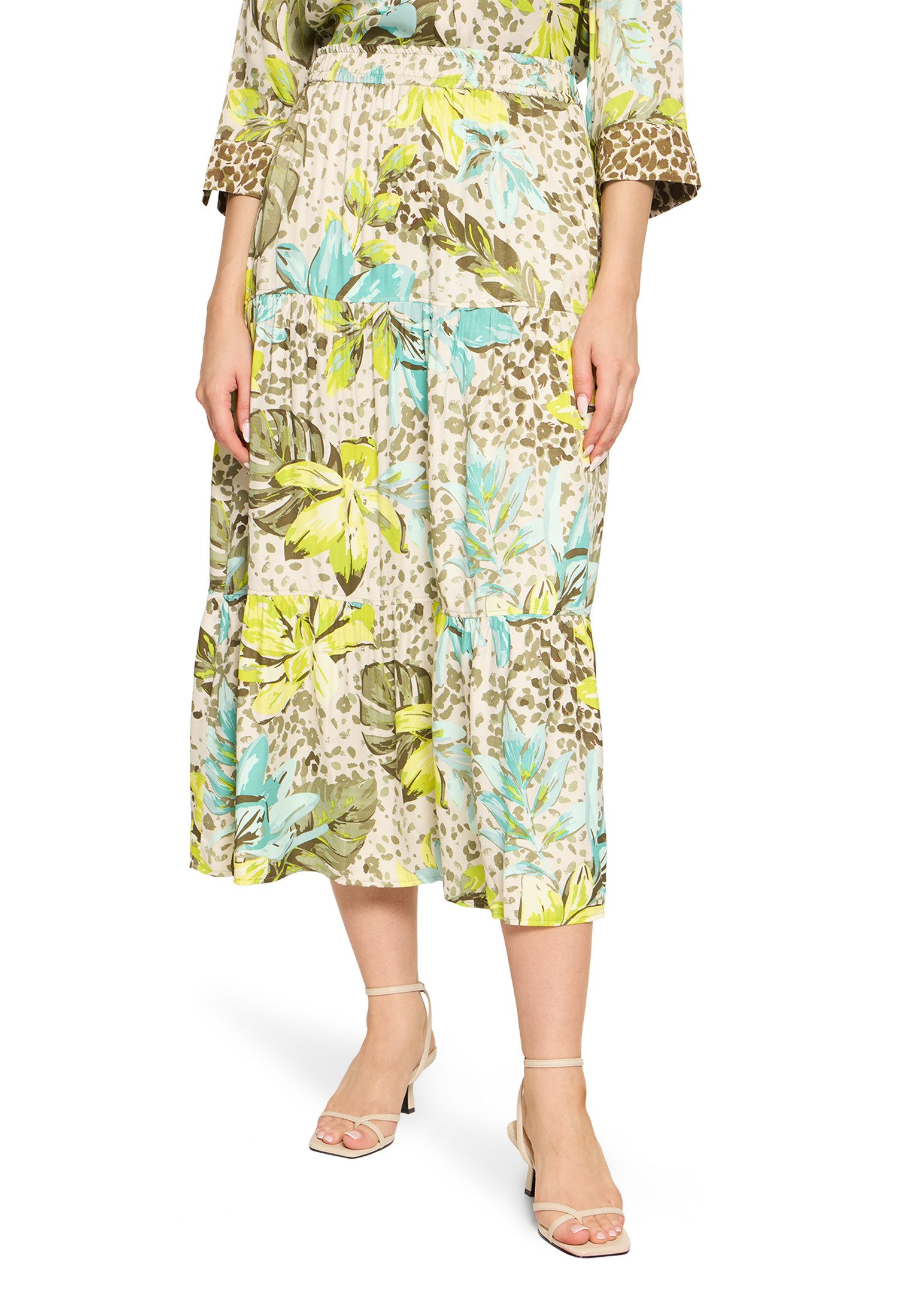 Maxirock Damen mit Muster