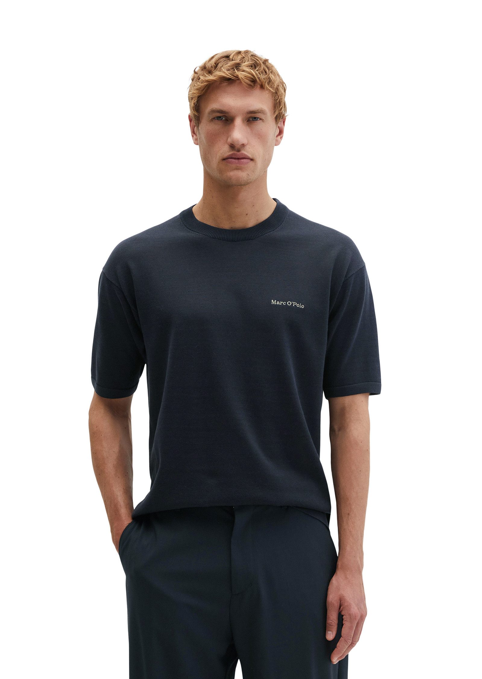 Marc O'Polo Poloshirt aus reiner Bio-Baumwolle