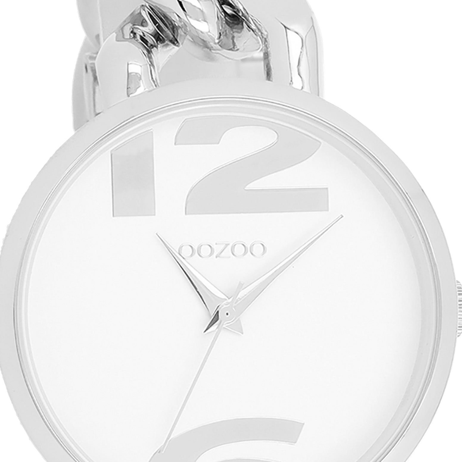 OOZOO Quarzuhr Damenuhr Damen Metallarmband, Fashion-Style groß Armbanduhr Analog, rund, Timepieces (ca. 40mm) Oozoo